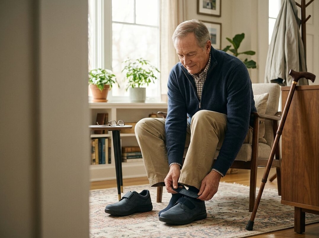 Når fødderne begrænser hverdagen kan det rette fodtøj gøre en forskel